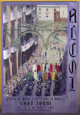 Fiestas de Moros y Cristianos en honor de San Jorge  